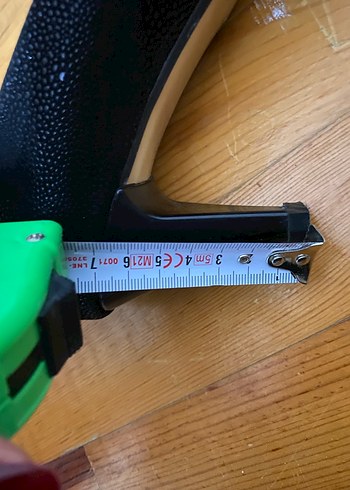 40 Beden Siyah Tokalı Stiletto Ofis Ayakkabısı