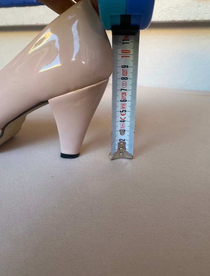 Bej Rugan Stiletto Topuklu Kadın Ayakkabı - Görsel 2