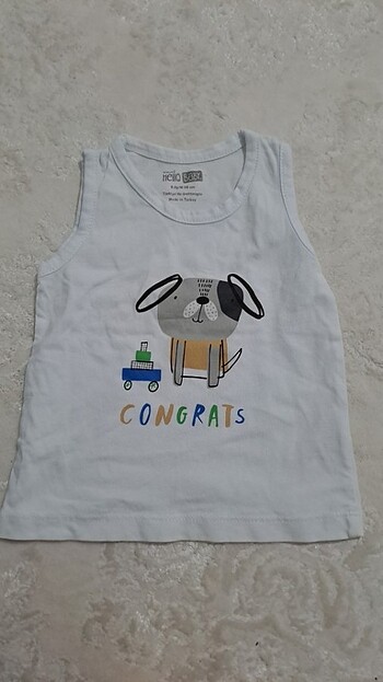 Tertemiz erkek bebek atlet - Görsel 4