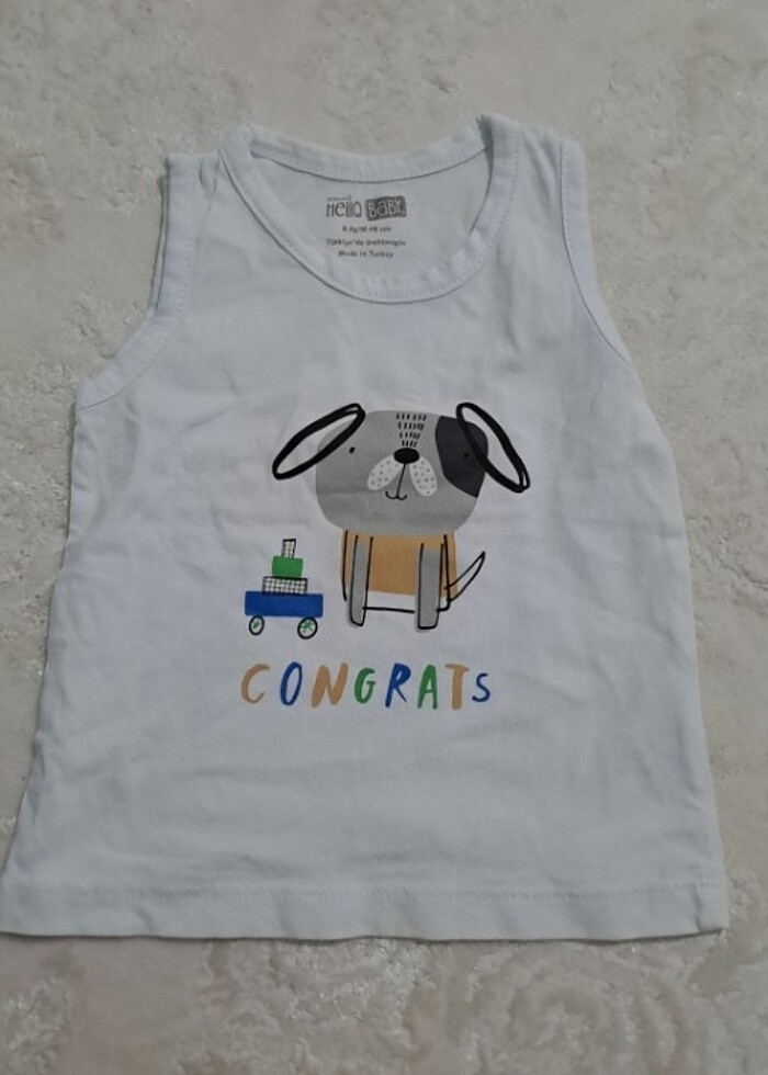 Tertemiz erkek bebek atlet - Görsel 4