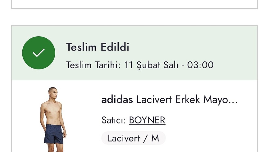 m Beden Orijinal Adidas (boynerden) Şort Mayo