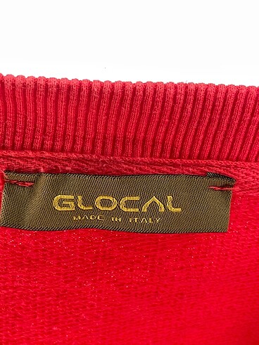 universal Beden kırmızı Renk Glocal Sweatshirt %70 İndirimli.