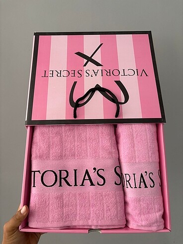 Victoria Secret Lux Deniz Havlu Takımı