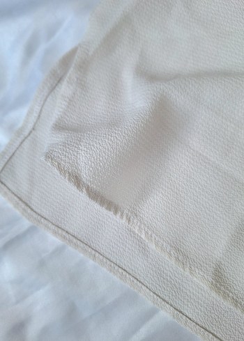 yazlık keten beyaz askılı - Görsel 5