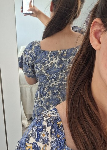 mavi elbise - Görsel 7