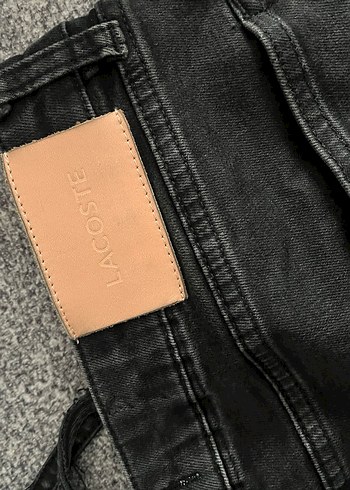 universal Beden gri Renk Lacoste siyah jean tarzı çanta