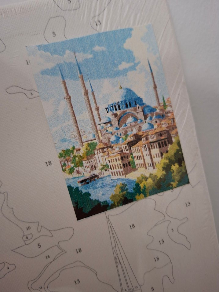 Ayasofya Miart 30x40 Sayılarla Boyama Seti - Görsel 4