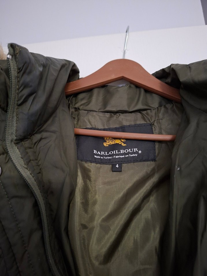 Kadın Gri Uzun Kış Montu - Görsel 5