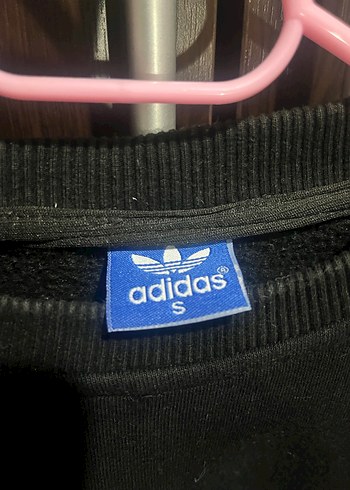 Siyah Kadın Adidas Sweatshirt, Uzun Kollu - Görsel 3