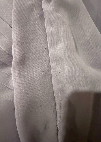 Uzun Kollu taş işlemeli Abiye Elbise - Görsel 2