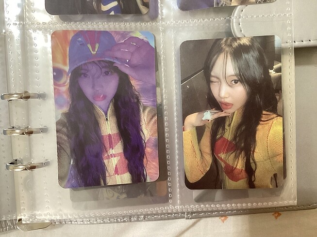 Hyein super natural orjinal photo card 2 li
