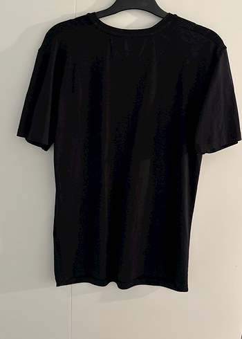 Siyah Kısa Kollu Koton Tshirt - Görsel 2