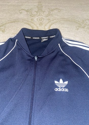 Erkek Lacivert Fermuarlı Eşofman Üstü - Görsel 4