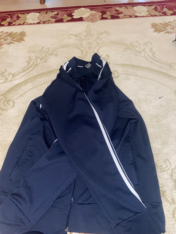 Erkek Lacivert Fermuarlı Eşofman Üstü - Görsel 5