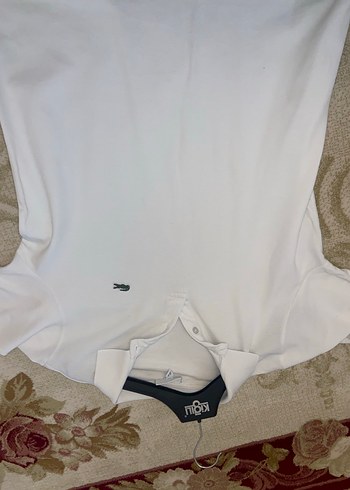 Erkek Beyaz Kısa Kollu Polo Tişört - Görsel 2