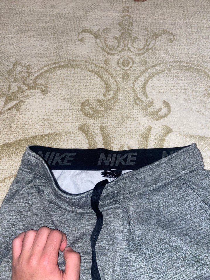 Erkek Gri Fermuarlı Kapüşonlu eşofman takımı - Görsel 3