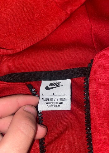 Orjinal Kırmızı Erkek Nike Tech - Görsel 3