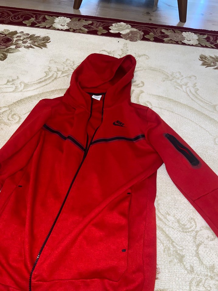 Orjinal Kırmızı Erkek Nike Tech - Görsel 2