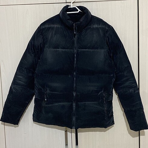 Erkek şişme mont siyah - Görsel 2