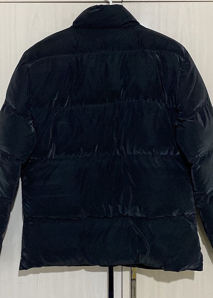 Erkek şişme mont siyah - Görsel 3