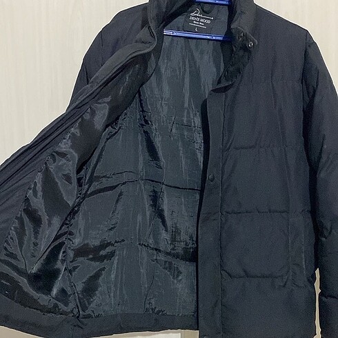 Erkek şişme mont siyah - Görsel 4