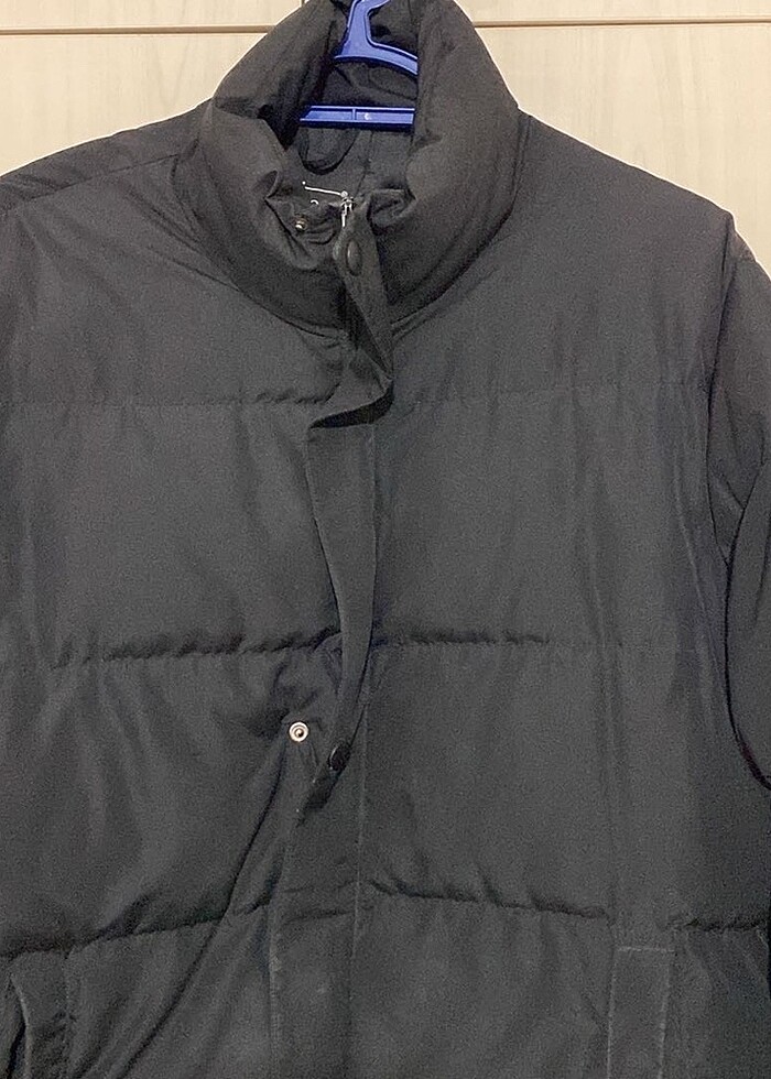 Erkek şişme mont siyah - Görsel 3