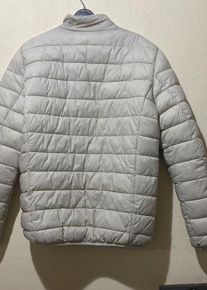 Erkek şişme mont krem defactı - Görsel 2