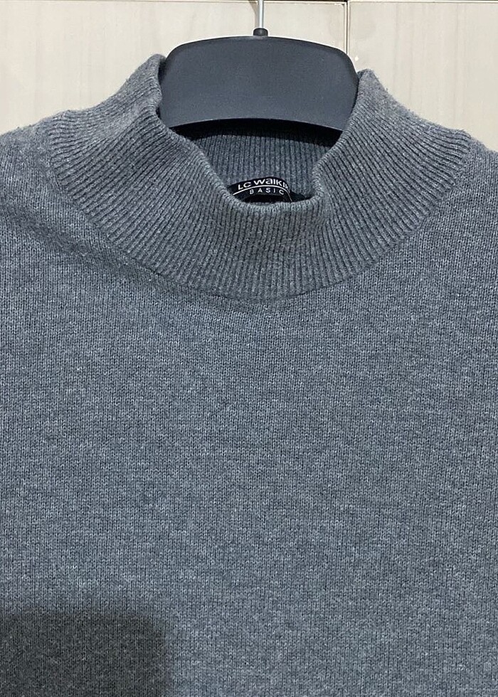 Erkek balıkçı yaka kazak - Görsel 3