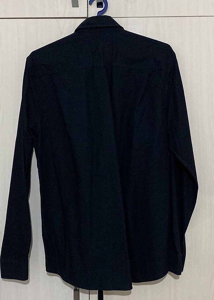 Erkek siyah gömlek - Görsel 2