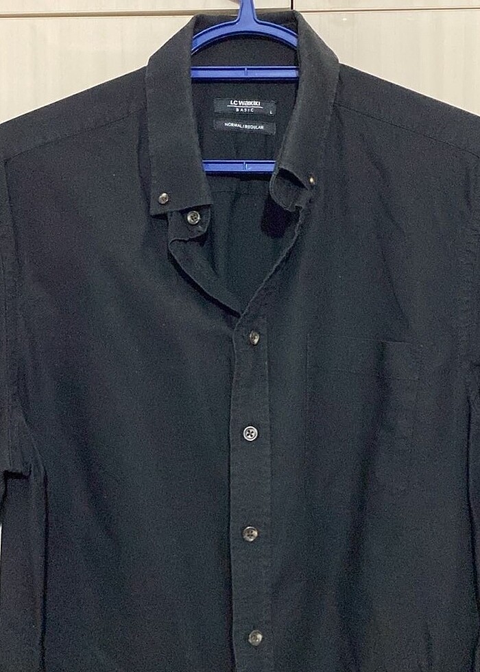 Erkek siyah gömlek - Görsel 3