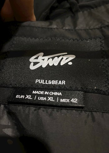 Erkek Siyah Fermuarlı Şişme Mont Oversize - Görsel 5