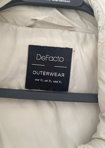 Beyaz Krem Fermuarlı Erkek Şişme Mont - Görsel 7