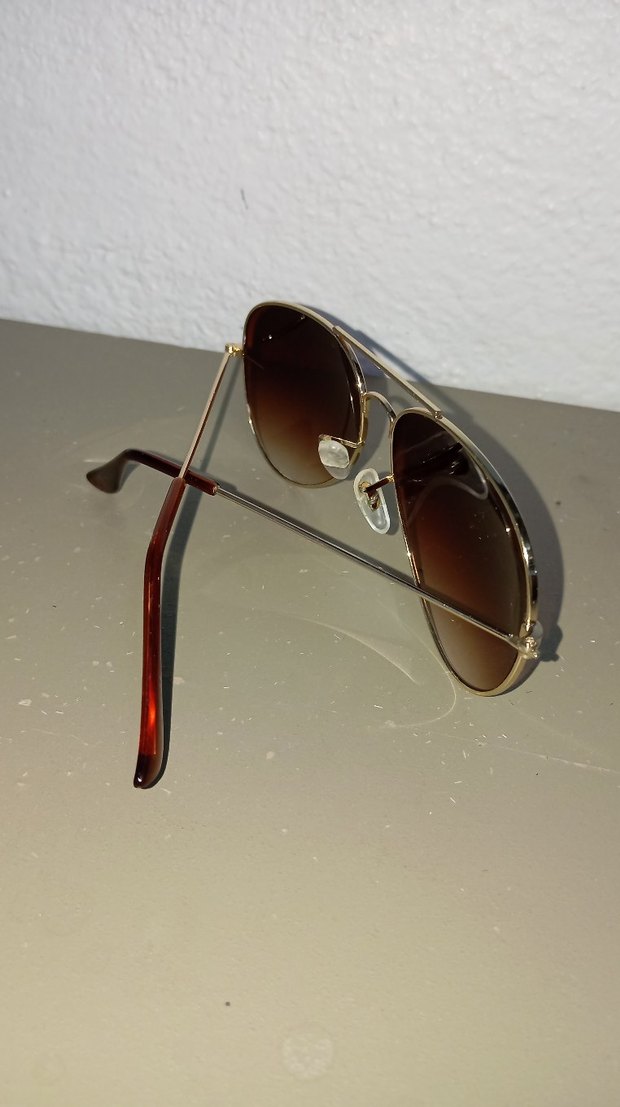 Klasik Kahverengi Transparan Kadın Güneş Gözlüğü - Görsel 5