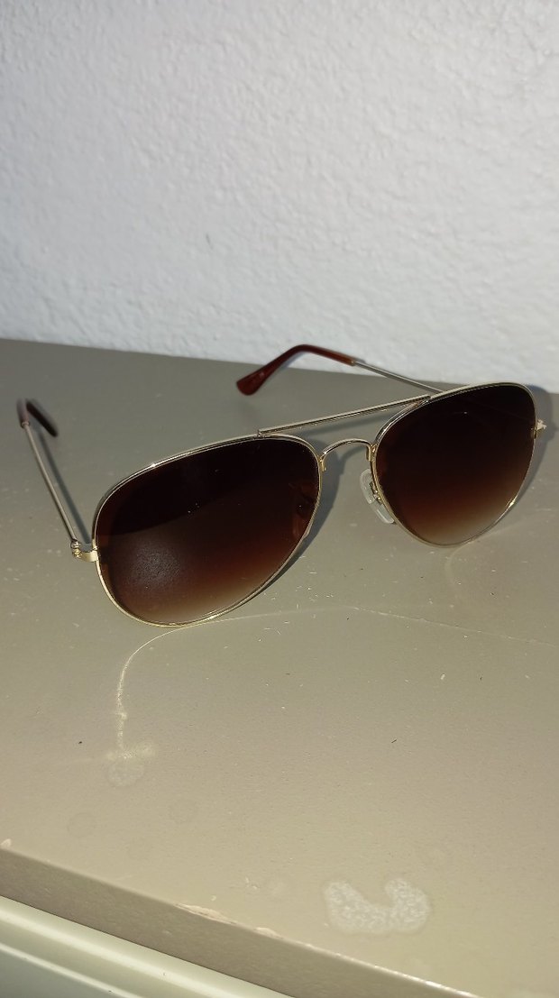 Klasik Kahverengi Transparan Kadın Güneş Gözlüğü - Görsel 4