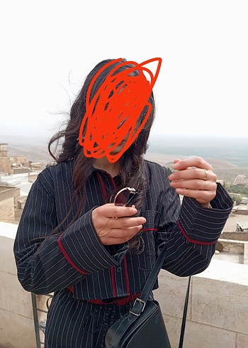 m Beden ikili takım bordo siyah çizgili