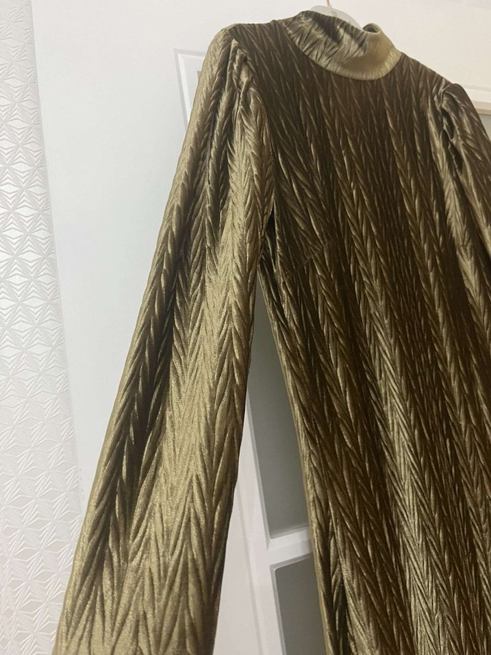 Kadın Uzun Pilili Bohem Elbise - Görsel 4