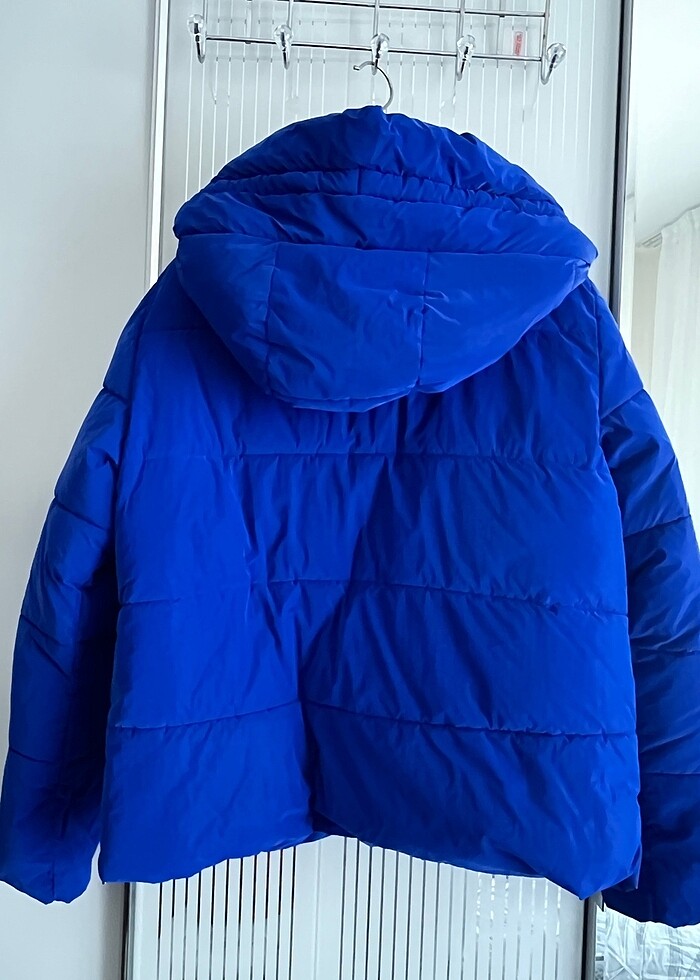 Mavi Jeans Kapüşonlu Şişme Mont | Çok Temiz | Kışlık - Görsel 2