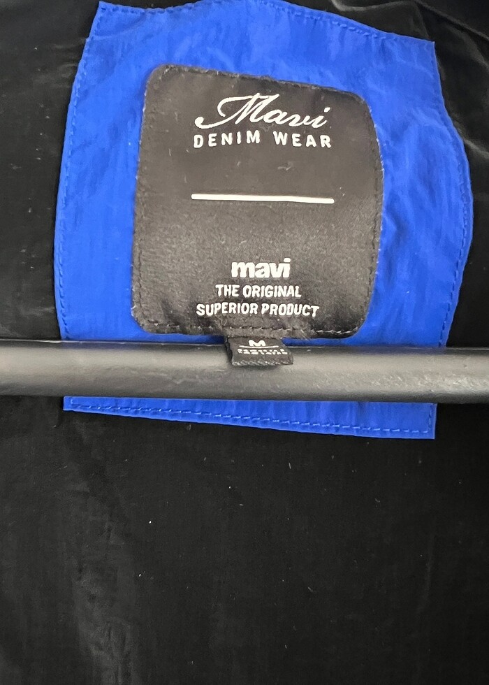 Mavi Jeans Kapüşonlu Şişme Mont | Çok Temiz | Kışlık - Görsel 3