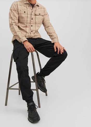 JACK JONES ERKEK PANTALON - Görsel 2