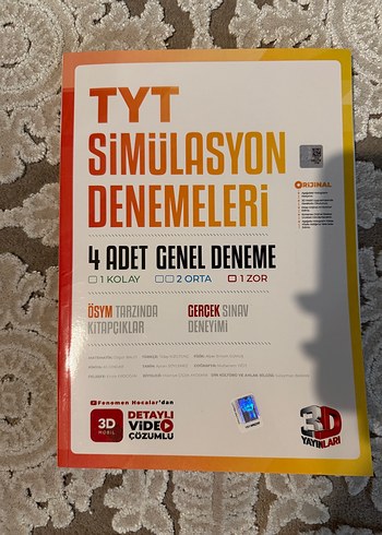 TYT 3d simülasyon denemeleri