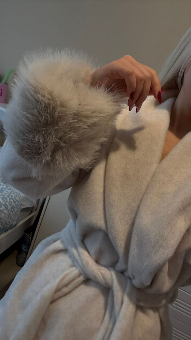 k8sa mini kase kürklü kban hiç giyilmedi - Görsel 3