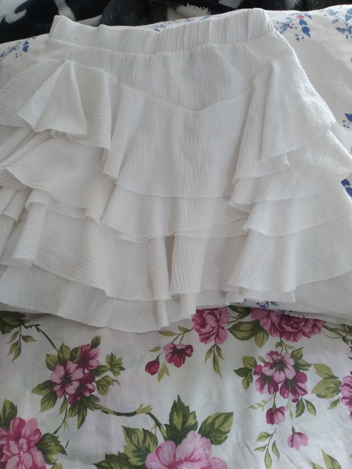 Bej Midi Kadın Mini Etek - Görsel 5