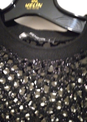 Bej Örgü Kadın Uzun Kollu Kazak - Görsel 6