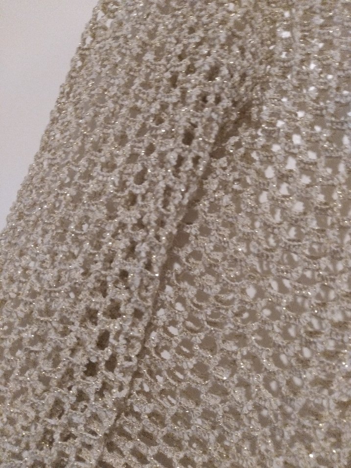 Bej Örgü Kadın Uzun Kollu Kazak - Görsel 5