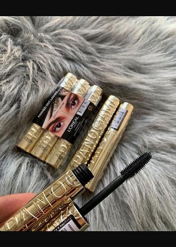 Altın Renkli L'Oréal Damlacık Maskara