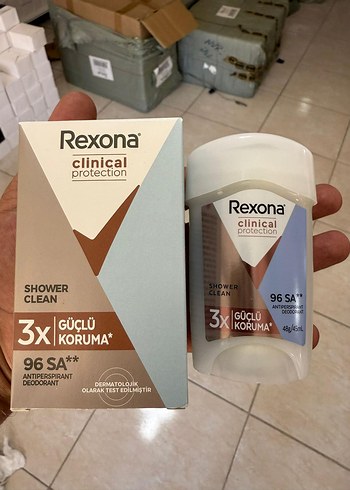 Rexona Kadın Deodorant Shower Clean 48g