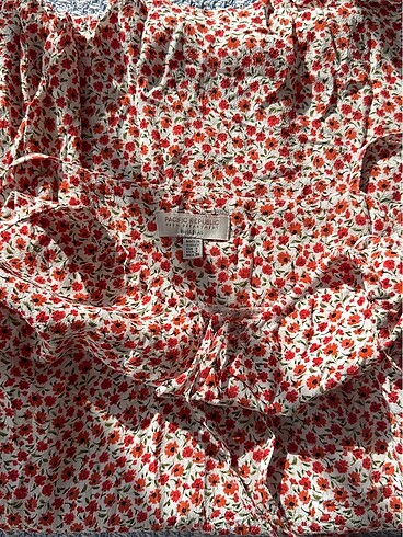 s Beden çeşitli Renk Pull&Bear yazlık çiçekli elbise