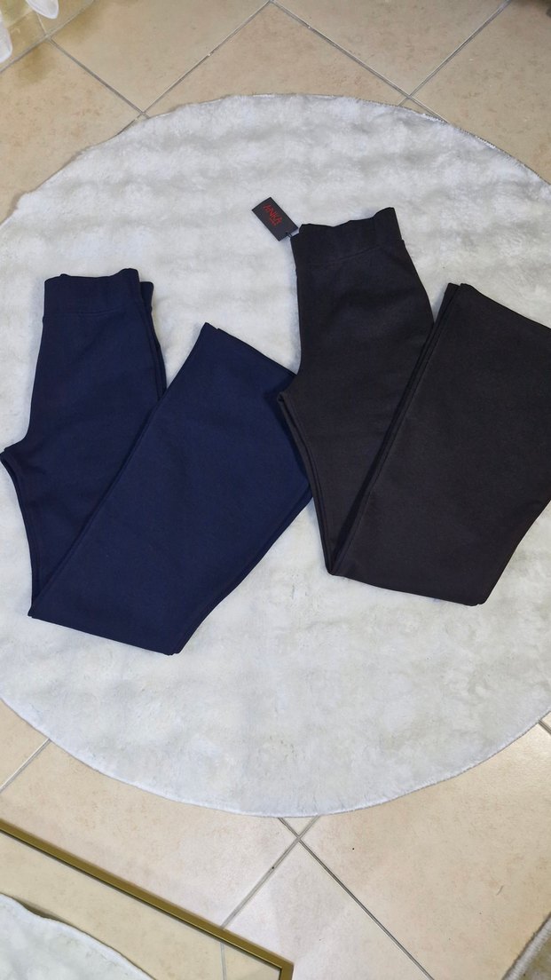 ispanyol paça pantolon s.m.l.xl.xxl beden bulunmakta - Görsel 2