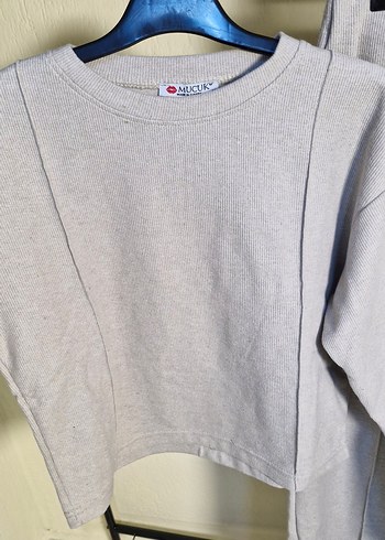 Bej Kadın Rahat Kesim İkili Takım - Görsel 4