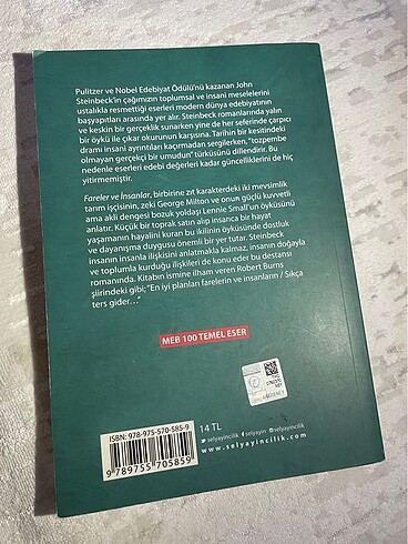 John Steinbeck- Fareler ve İnsanlar